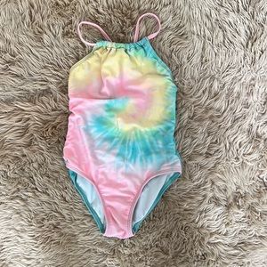Girls Tie dye swimsuit